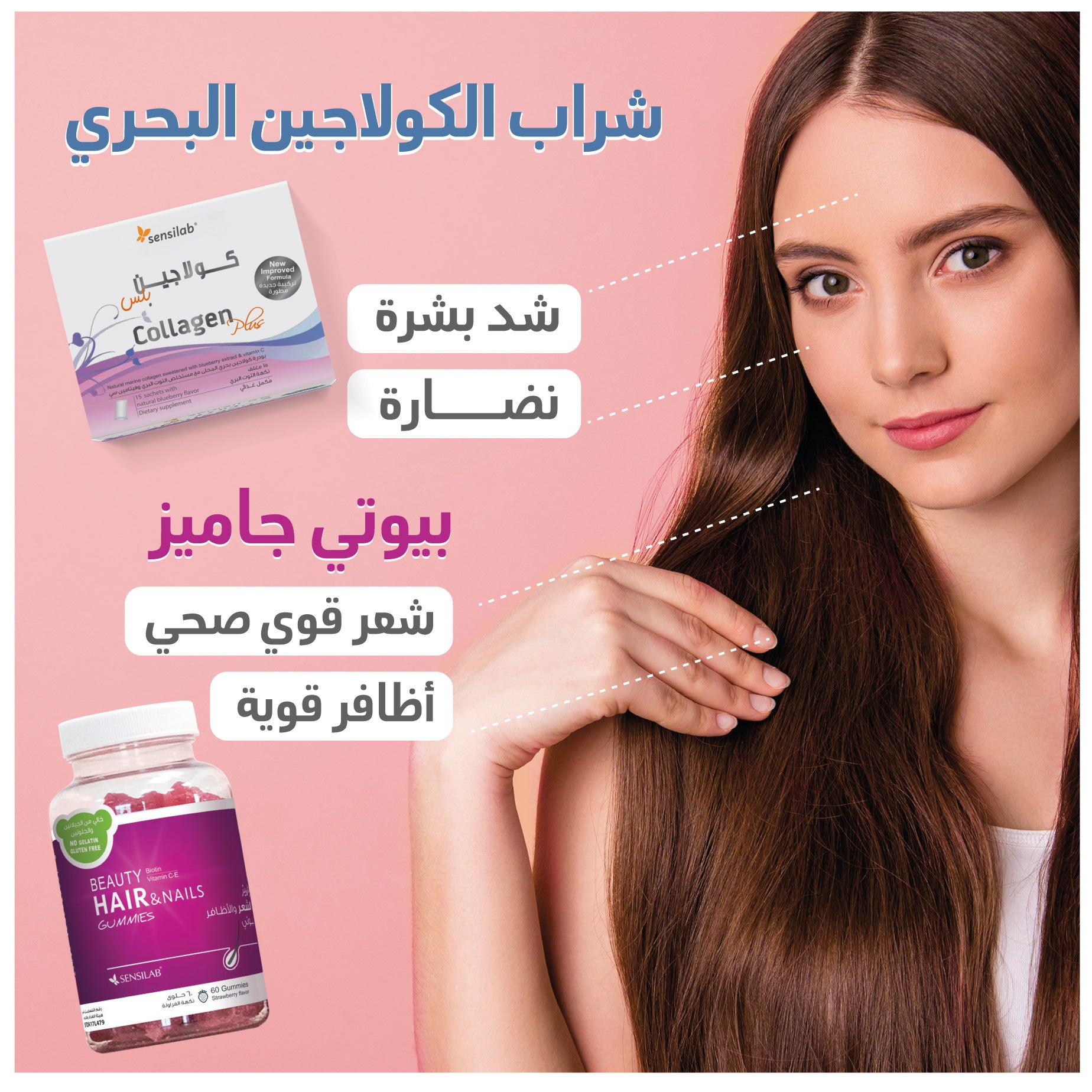 Beauty Gummies + Collagen Plus - Hair & Skin Care Bundle