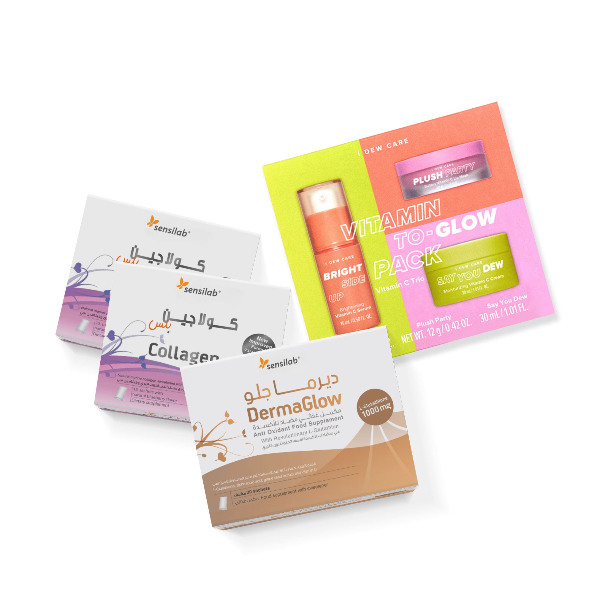 Glow Bundle for Radiant Skin & Collagen Support
