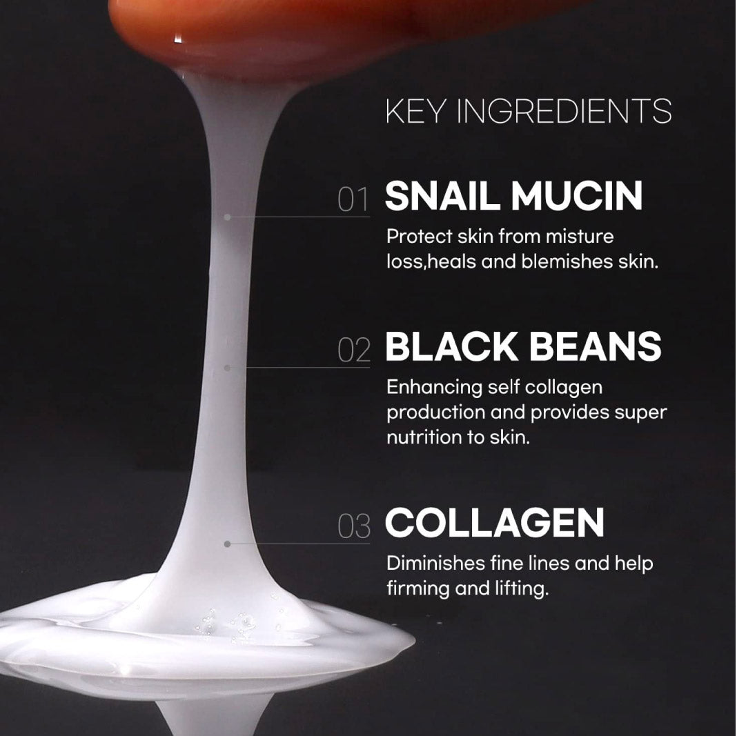 Coxir Black Snail Collagen Cream - 50 ml