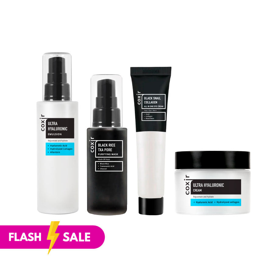 Coxir brightening skin routine bundle