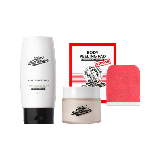 Mom's Bath Recipe - Moisturizing & Exfoliation Bundle – Dermazone