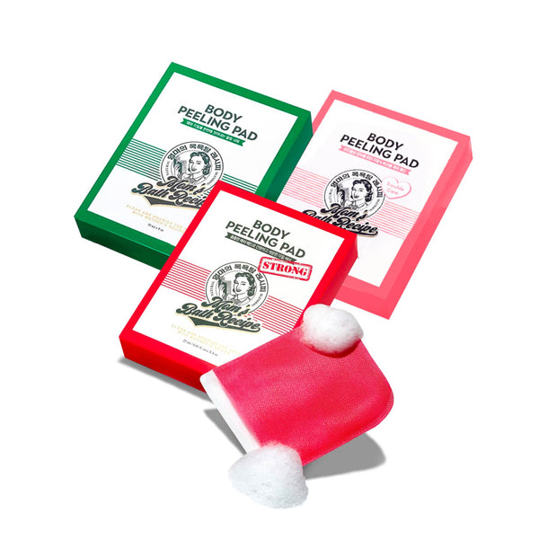 باقة مومز باث ليفة تقشير الجسم - المجموعة الثلاثية