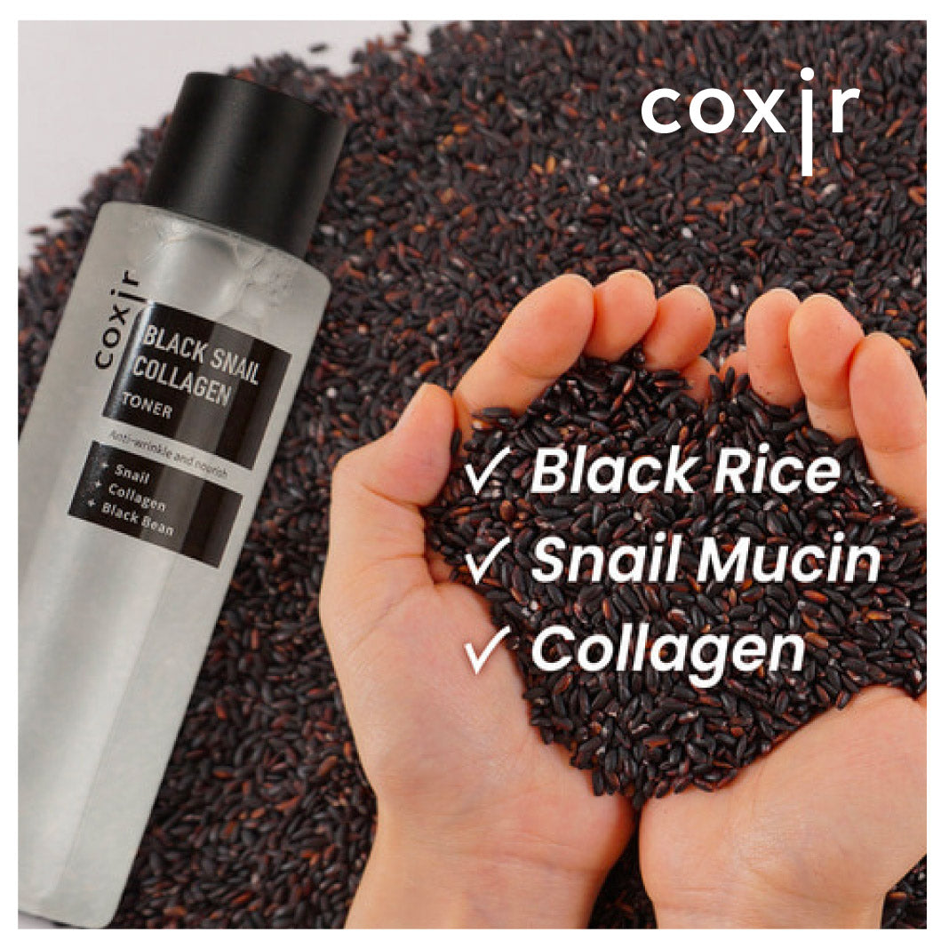 Coxir Black Snail Collagen Toner - 150 ml