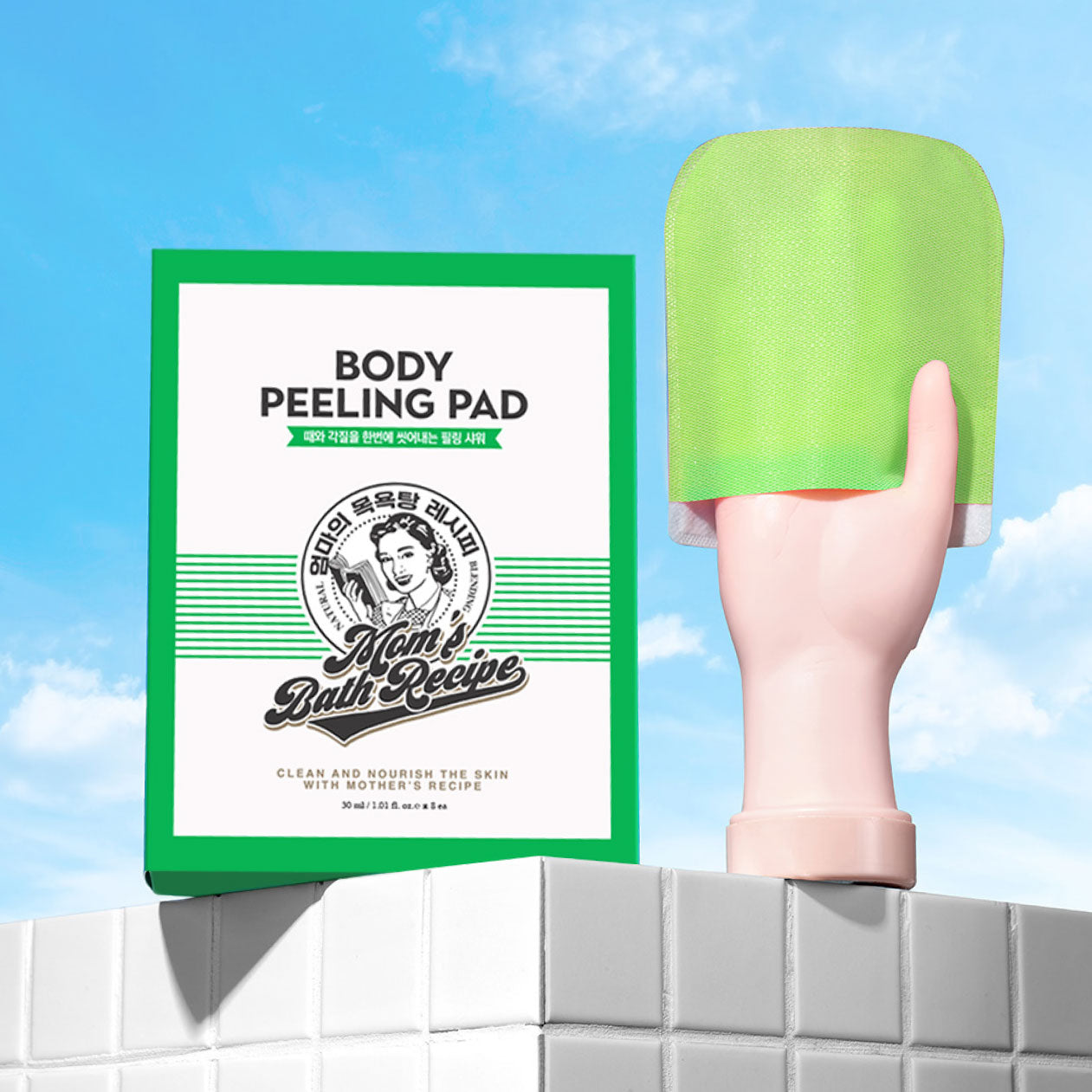 Mom's Bath Recipe - Body Peeling Pad - Original Care