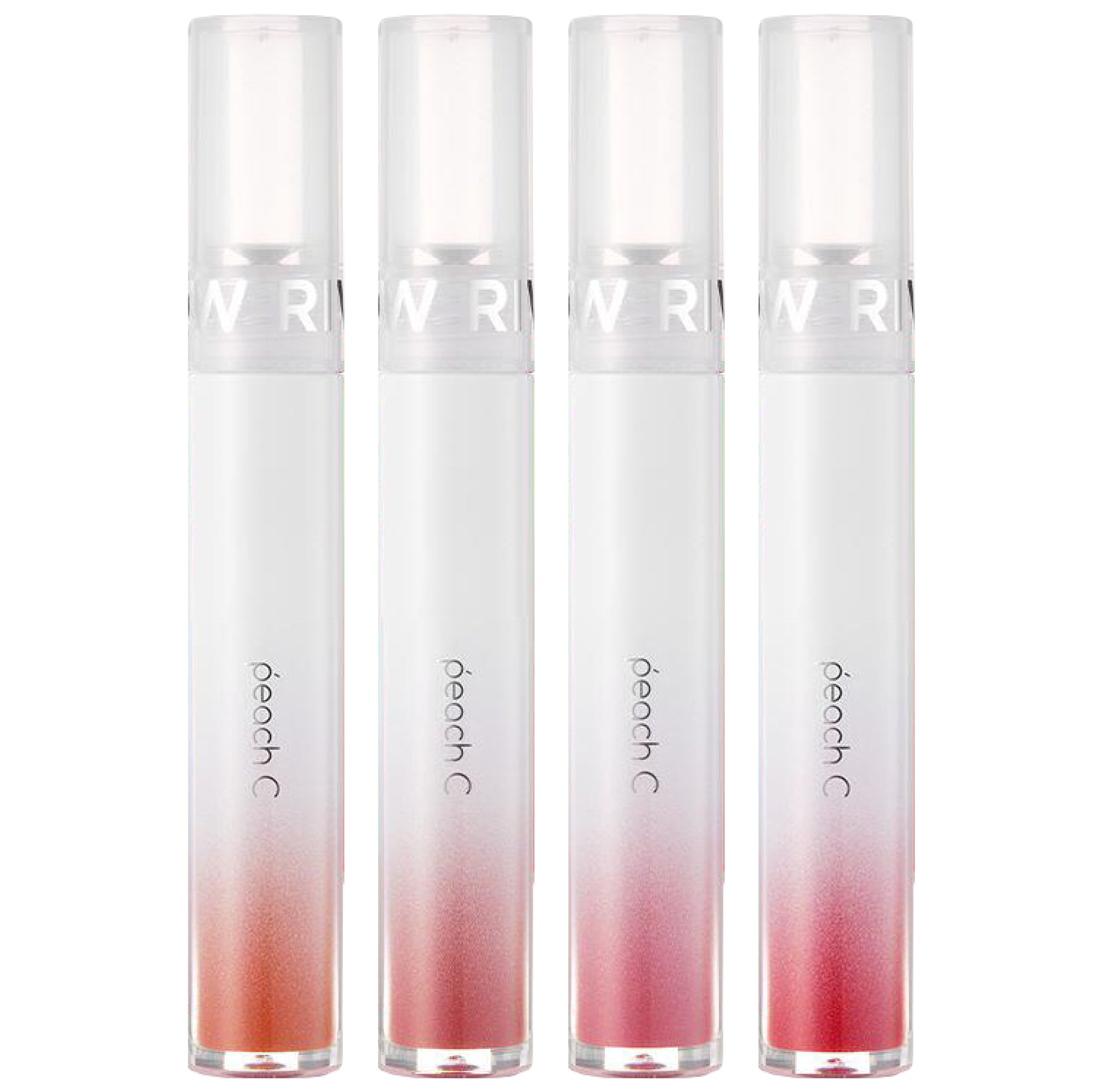 Peach C River Glow Lip Tint - All 4 Shades Collection 